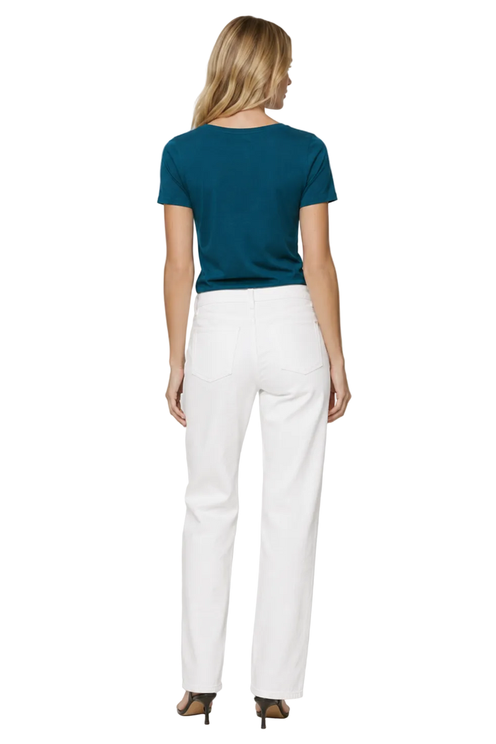 Organic Cotton Silk Touch V-Neck Tee