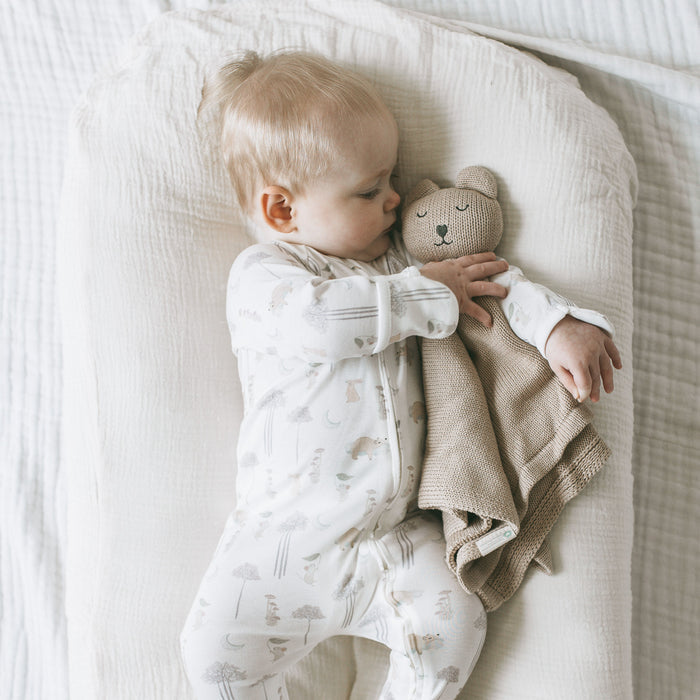 Organic Knit Toy - Cosy Cuby