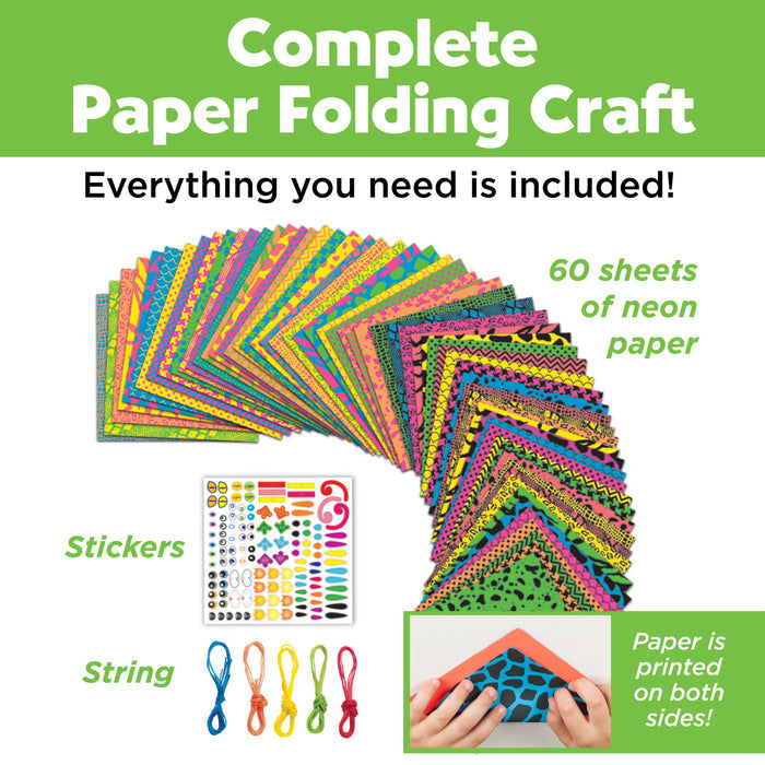 Origami Paper - Diy Craft Kit