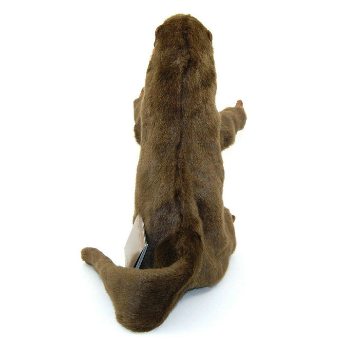 Otter Hand Puppet Full Body Doll Hansa Real Looking Plush Animal Learning Toy