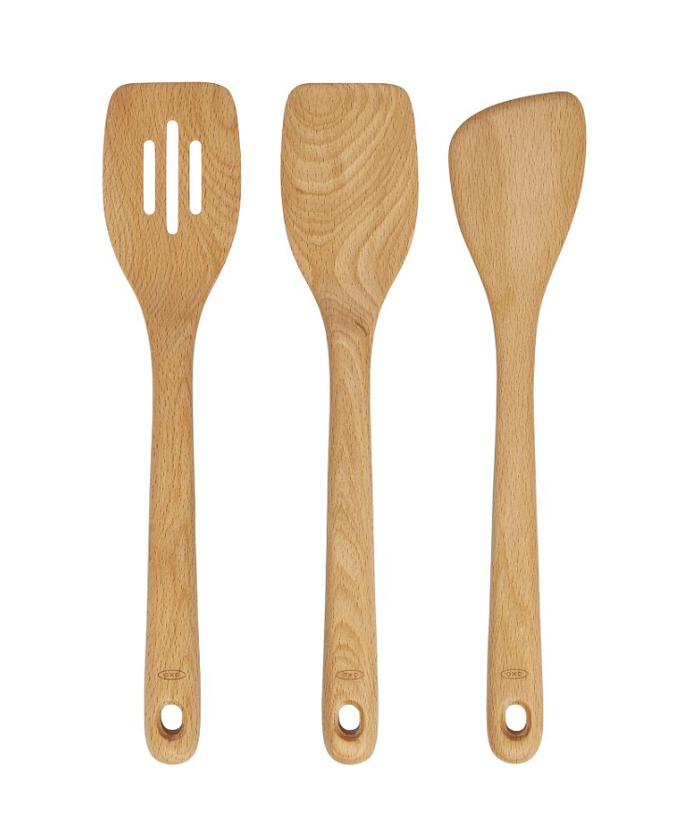 OXO 3 pc Wooden Turner Set