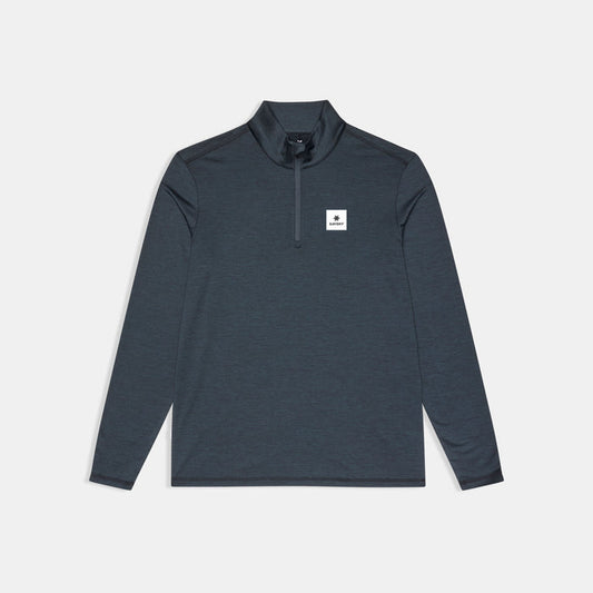Saysky Pace Half Zip Long Sleeve Black 9001 SM20014