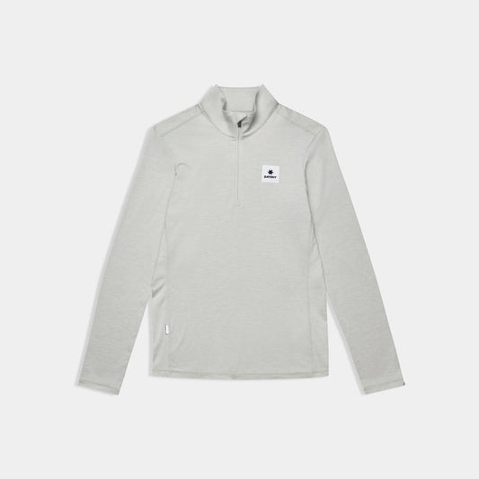 Saysky Pace Half Zip Long Sleeve Grey 6008 SW20002