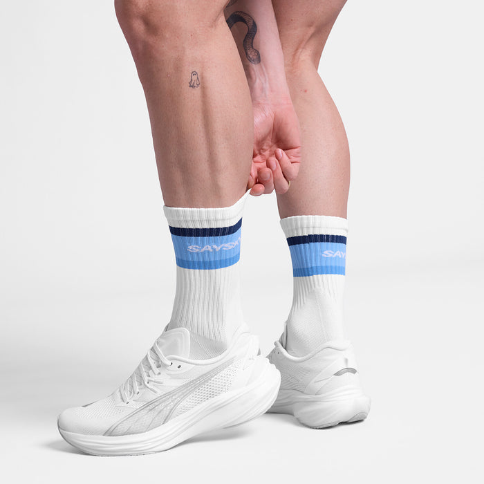 Saysky Pace High Socks Blue 226 SA80012