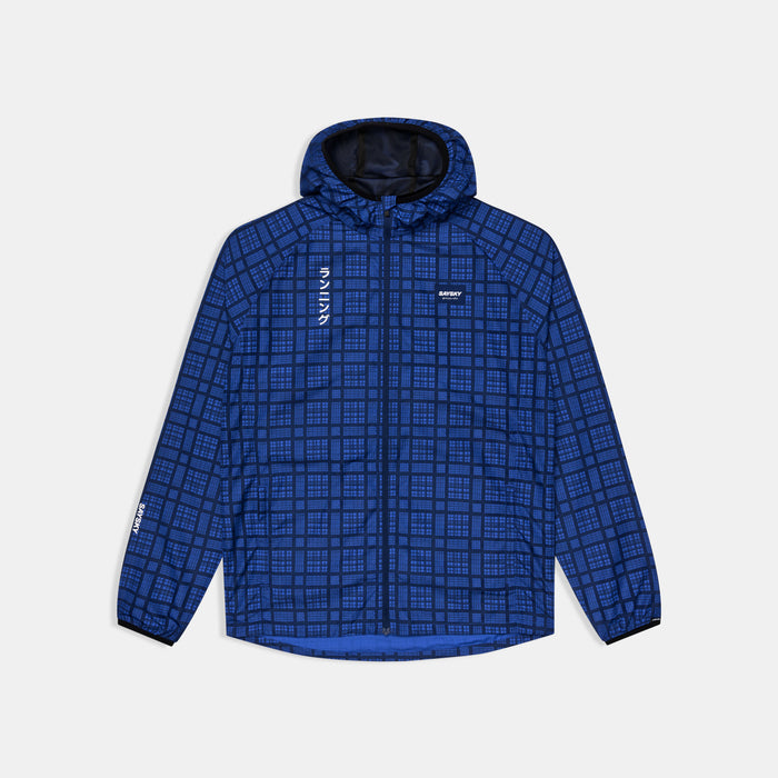 Saysky Pace Jacket Blue Checker 1077 SM10019
