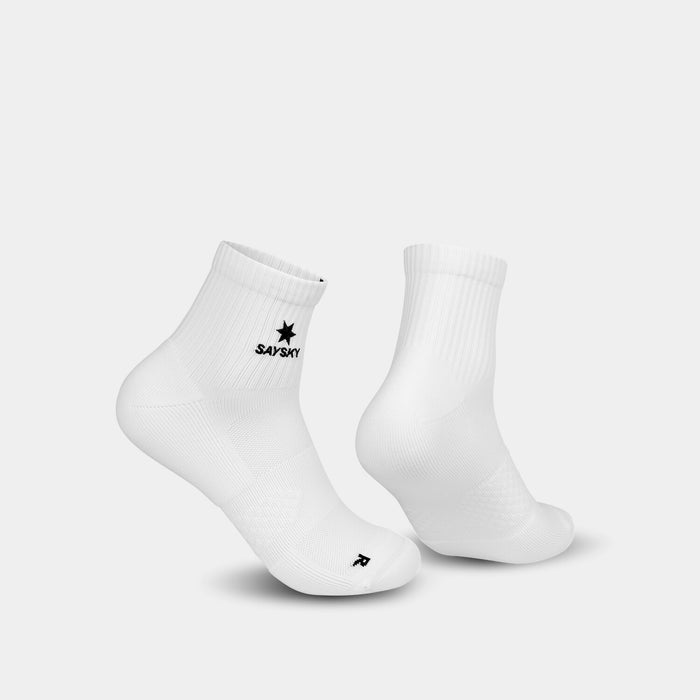 Saysky Pace Quarter Socks White 101 SA80013