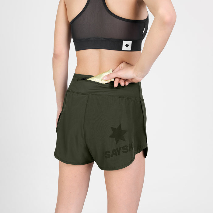 Saysky Pace Shorts 3'' Green 301 SW40001