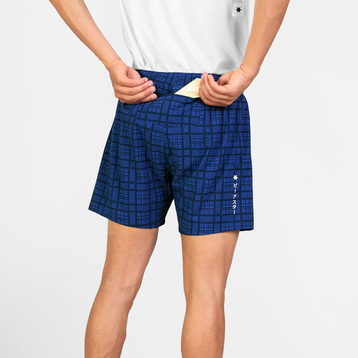 Saysky Pace Shorts 5'' Blue Checker 1077 SM40017