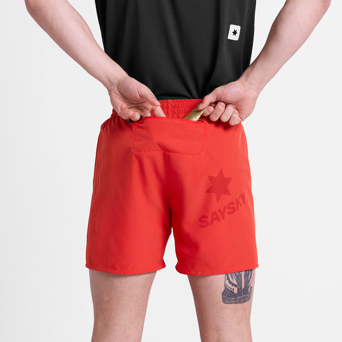 Saysky Pace Shorts 5'' Red 510 SM40003
