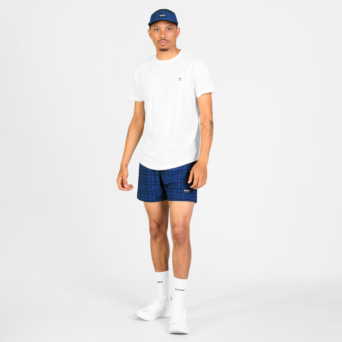 Saysky Pace Shorts 5'' Blue Checker 1077 SM40017