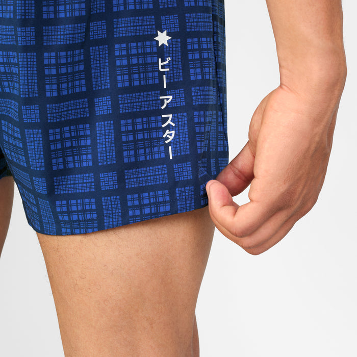 Saysky Pace Shorts 5'' Blue Checker 1077 SM40017