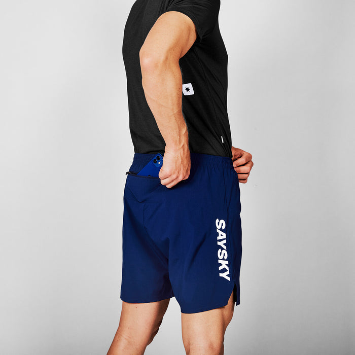Saysky Pace Shorts 6\" Blue 201 SM40004