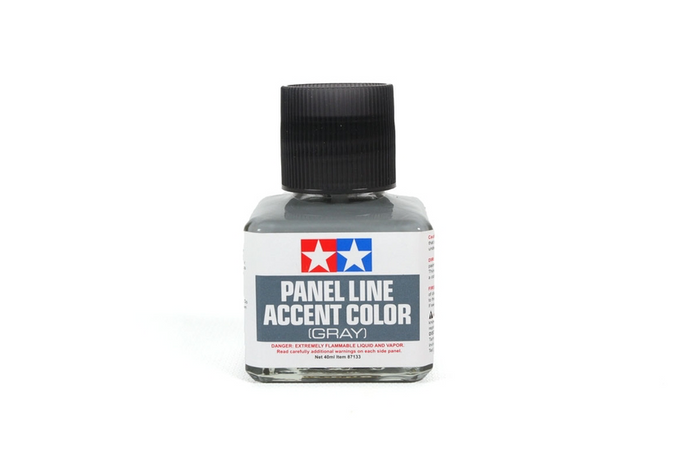 Panel Line Accent Color Gray Tamiya 87133