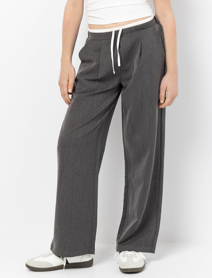 Pantalon à carreaux pour fille
