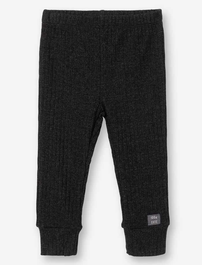 Pantalon à coupe ajustée en tricot pour bébé garçon