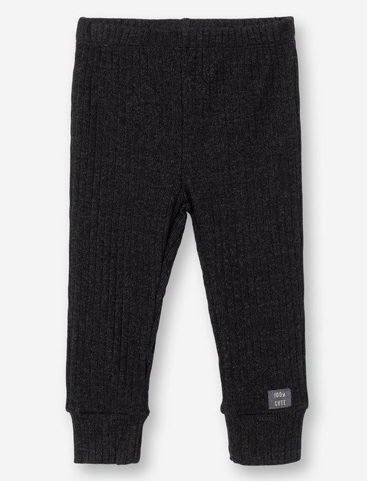 Pantalon à coupe ajustée en tricot pour bébé garçon