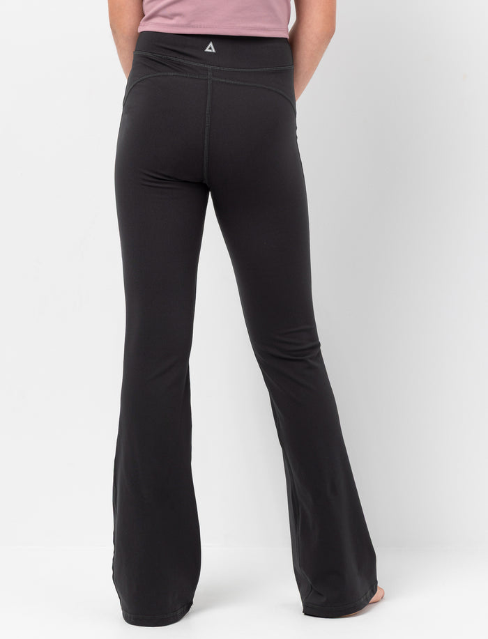 Pantalon à coupe ajustée uni pour fille