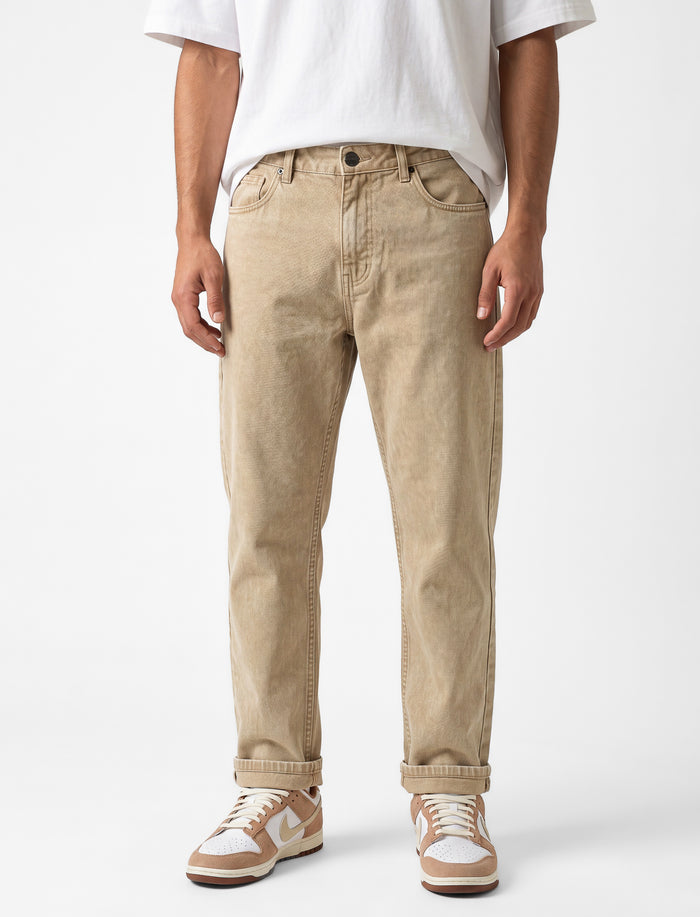 Pantalon à coupe décontractée pour homme