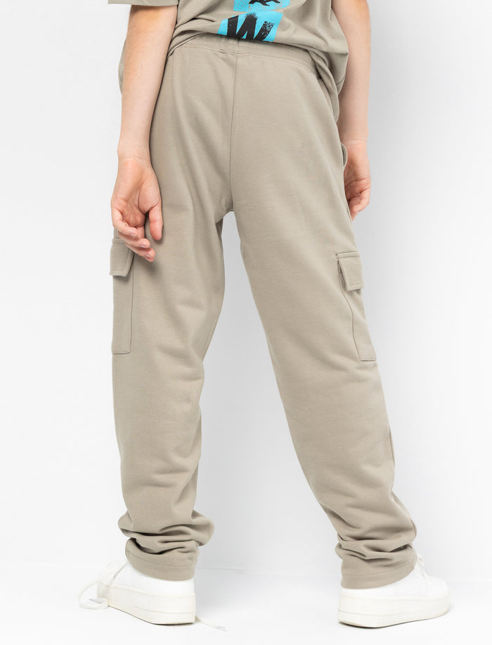 Pantalon cargo uni pour garçon