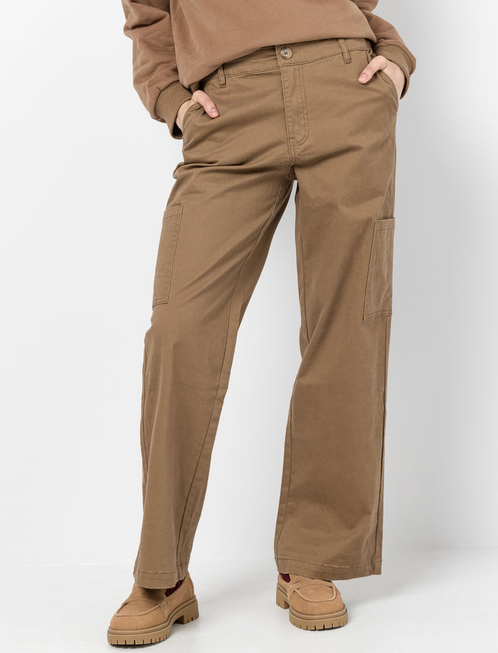 Pantalon cargo uni