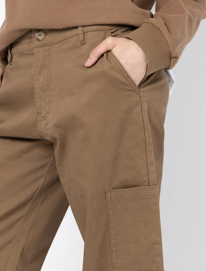 Pantalon cargo uni