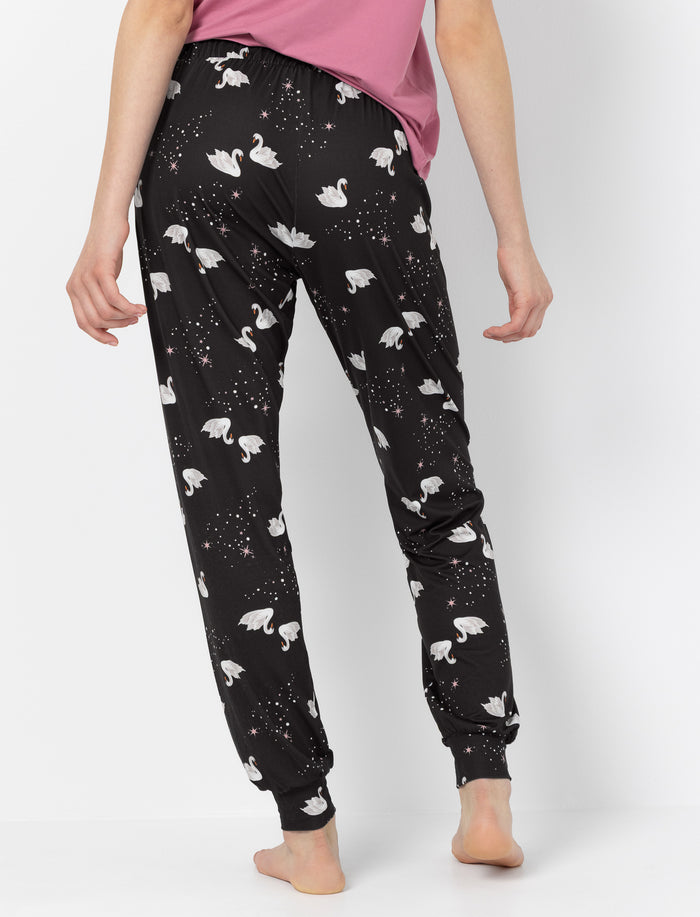 Pantalon de pyjama à motifs pour femme