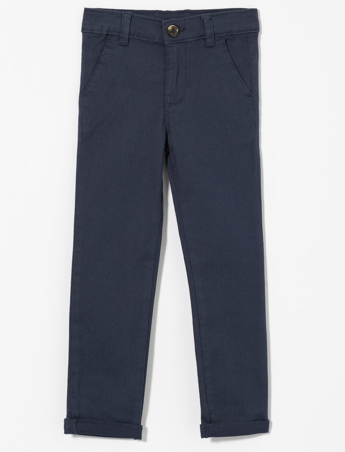 Pantalon droit uni