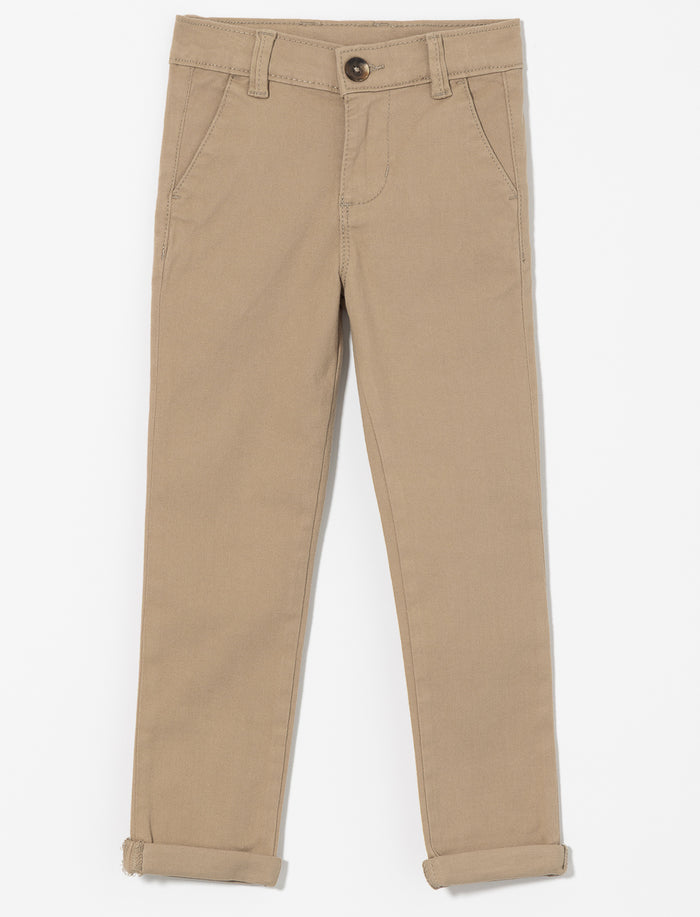 Pantalon droit uni