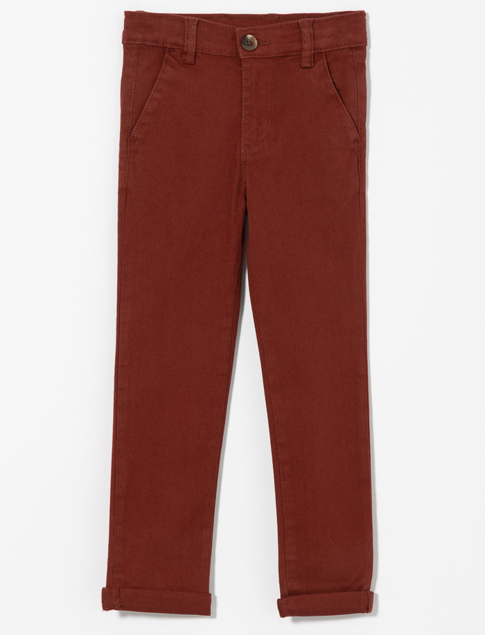 Pantalon droit uni
