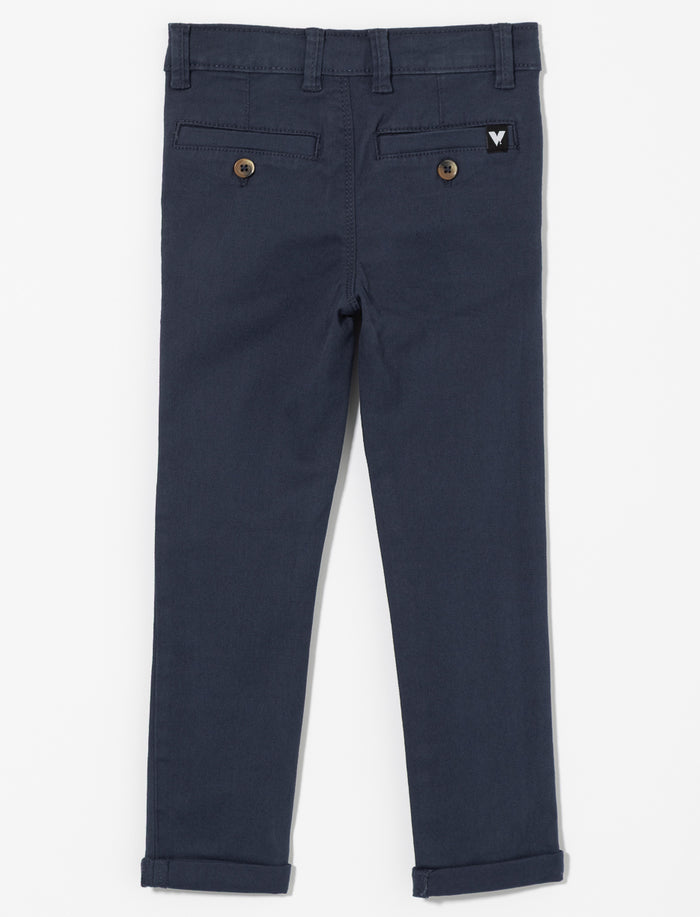 Pantalon droit uni