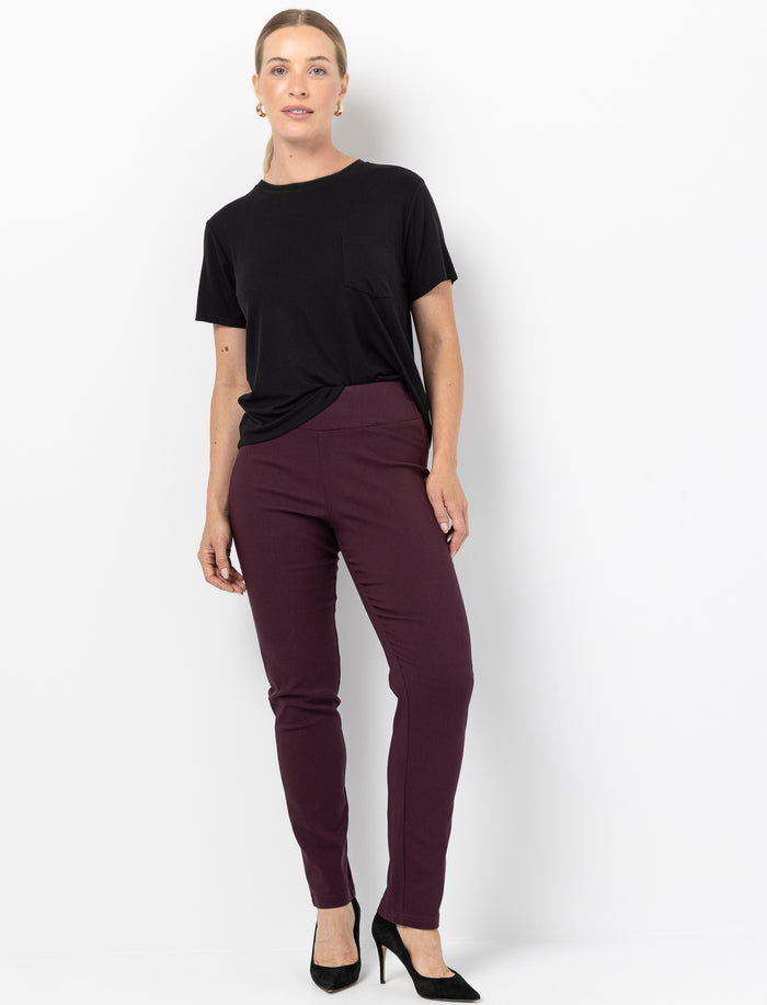Pantalon étroit uni
