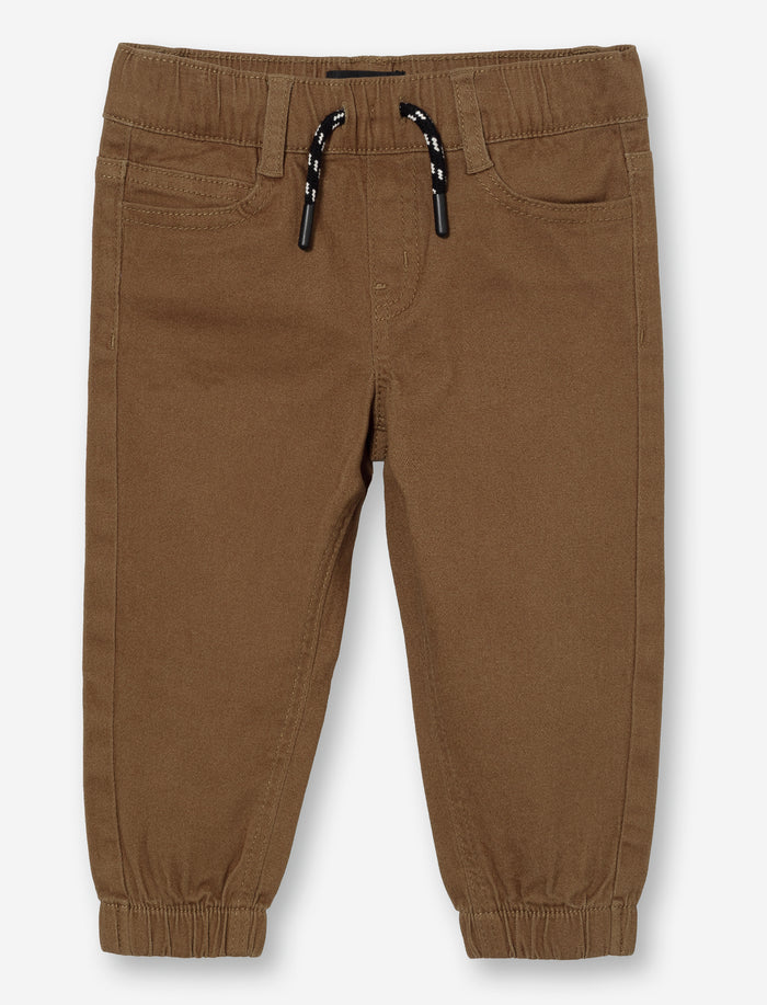 Pantalon jogger en sergé pour bébé garçon