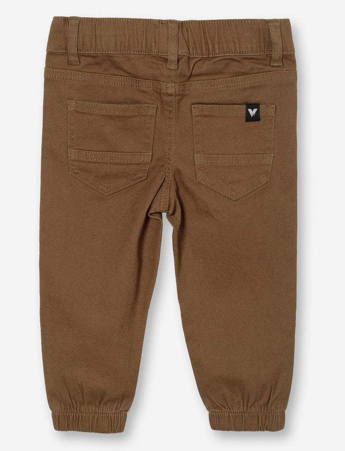 Pantalon jogger en sergé pour bébé garçon