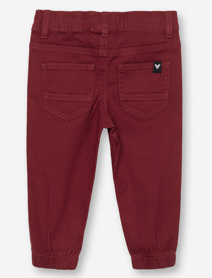 Pantalon jogger en sergé pour bébé garçon