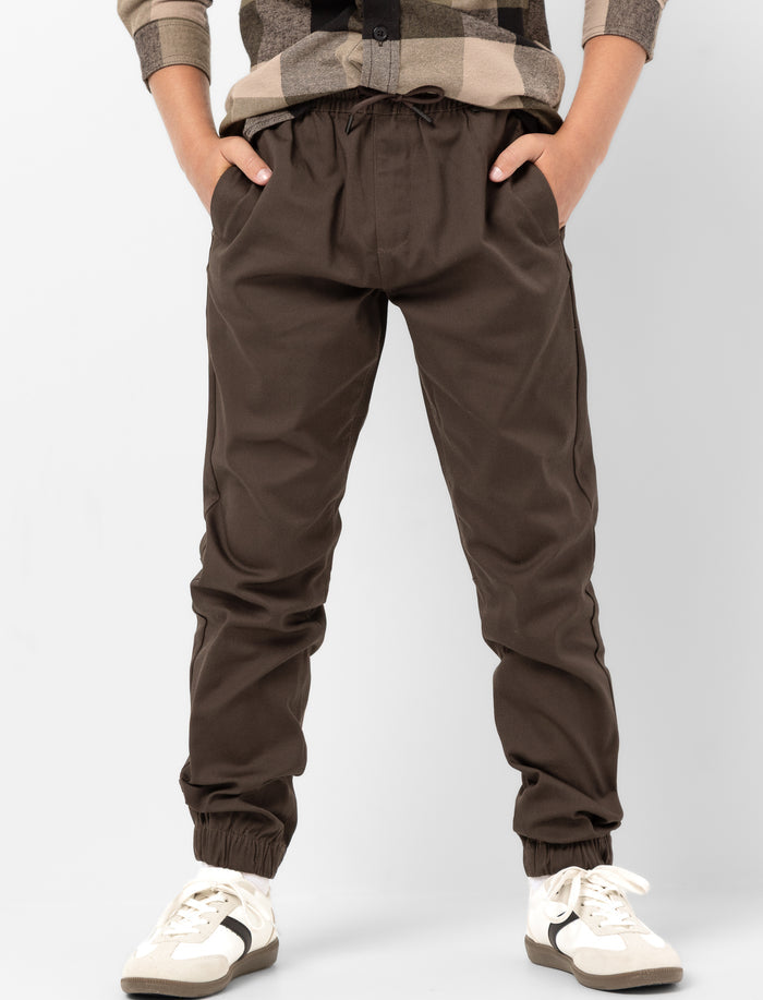 Pantalon jogger uni pour garçon