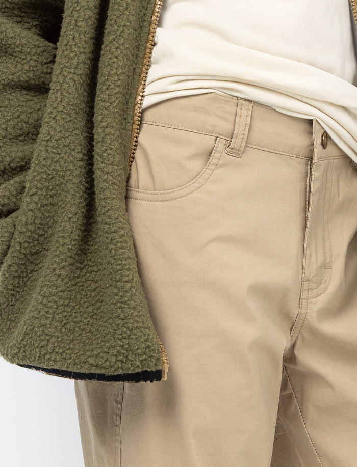Pantalon uni à jambe droite pour ado garçon