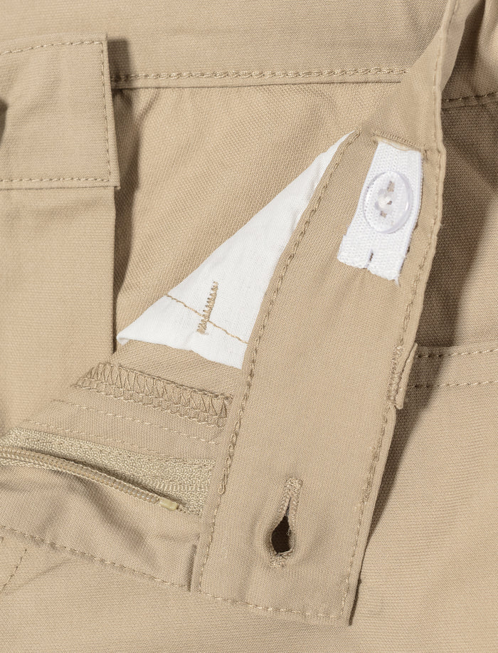 Pantalon uni à jambe droite pour petit garçon