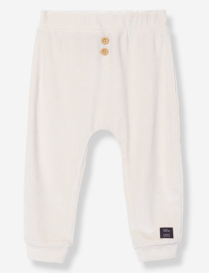 Pantalon uni pour bébé garçon