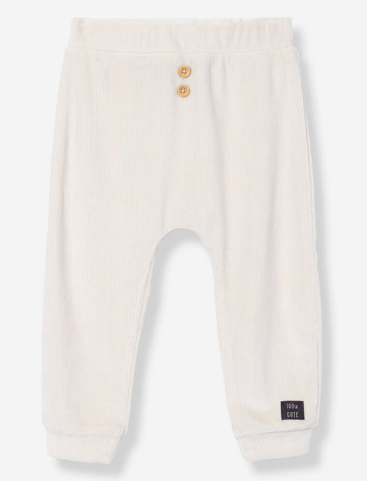 Pantalon uni pour bébé garçon