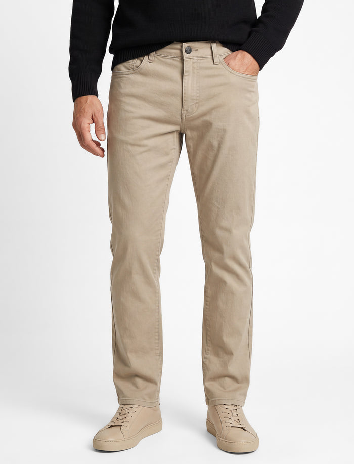 Pantalon uni pour homme