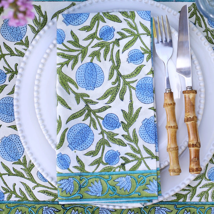 PAR Napkin Pomegranate Blue