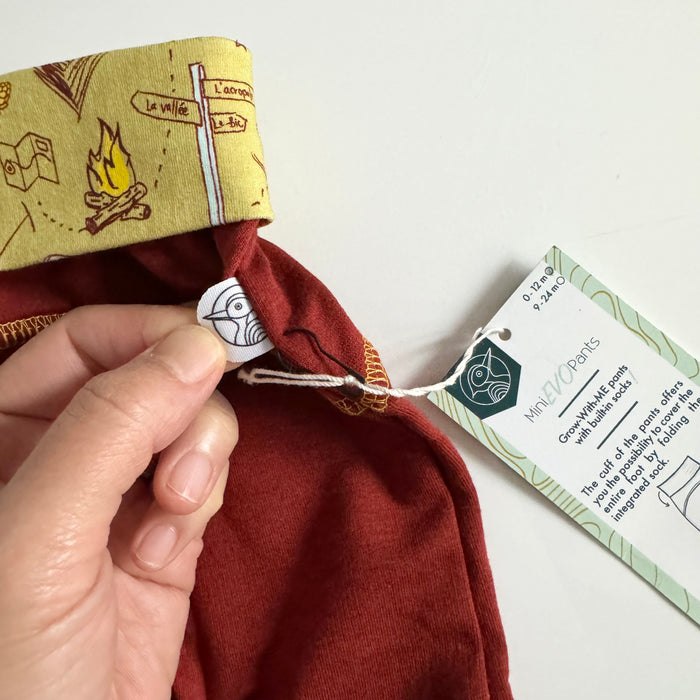 Peakbwa / Grow with me pants - mini Bivouac / 0-12M