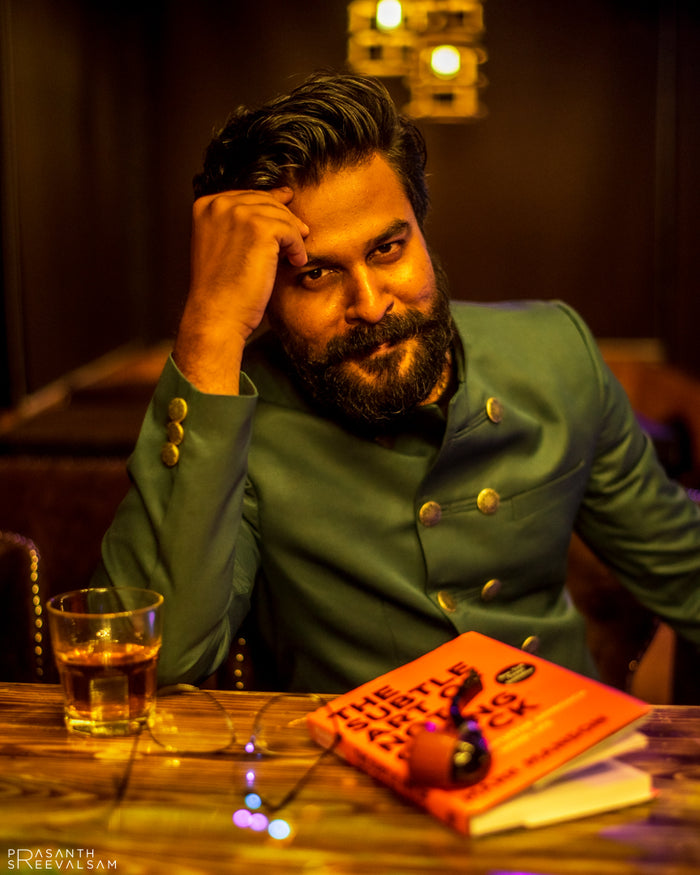 Pear Green Double Breasted Jodhpuri Bandhgala
