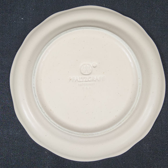Pfaltzgraff Remembrance Set of 4 Salad Plate Pink Peach White Flowers Stoneware