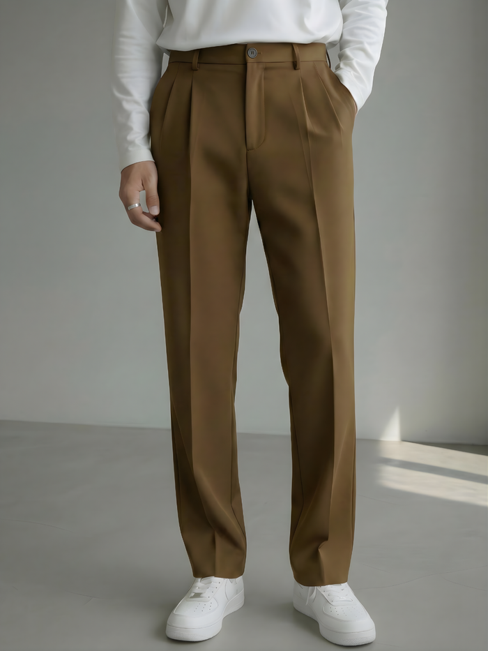 Pick Any 2 Korean Double Pleated Trousers Combo