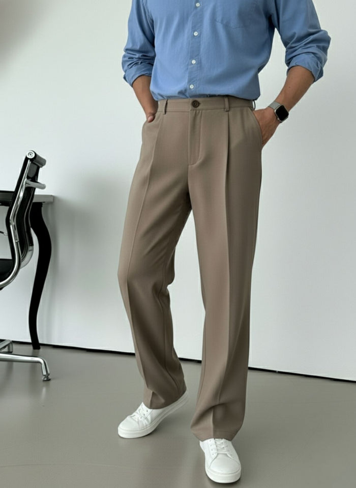 Pick Any 2 Korean Single Pleated Trousers Combo