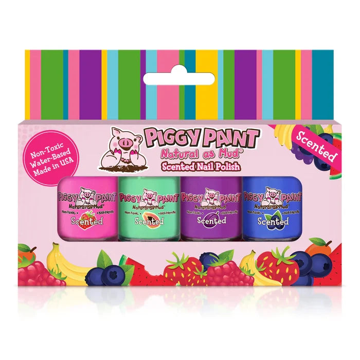 Piggy Paint Scented Fruit Fairy Nail Polish Gift Set