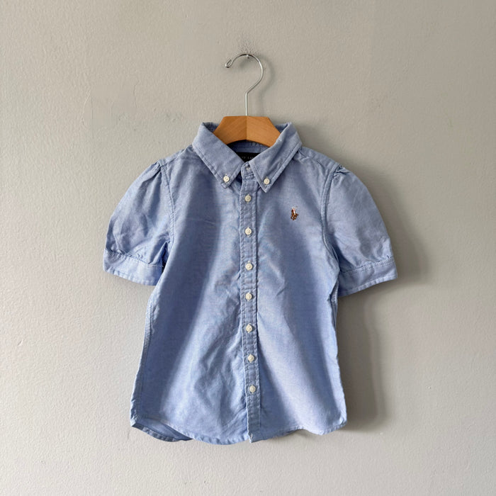 Polo Ralph Lauren / Blue oxford shirt / 5Y