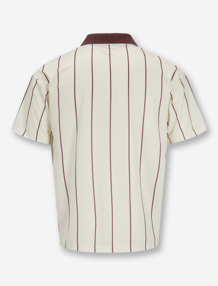 Polo rayé à manches courtes pour homme