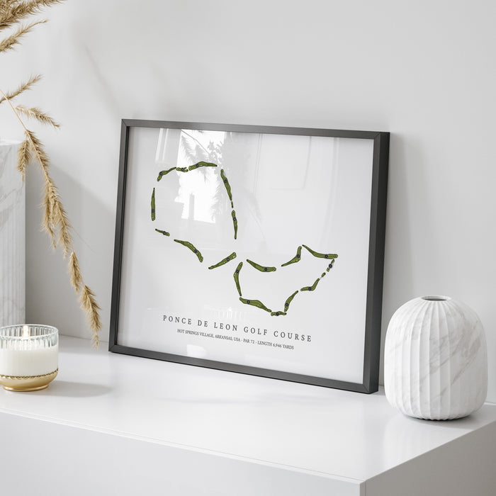 Ponce de Leon Golf Course | Golf Course Map | On Table